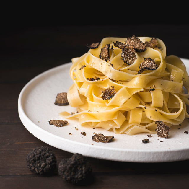 Cremet Trøffelpasta med Trøffelolie og Svampe