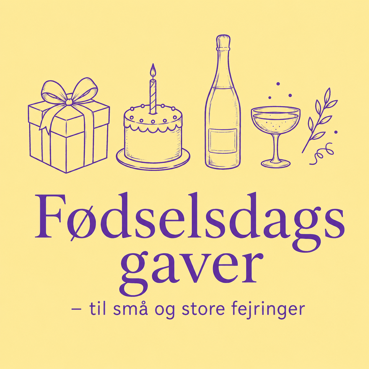 Fødselsdagsgaver