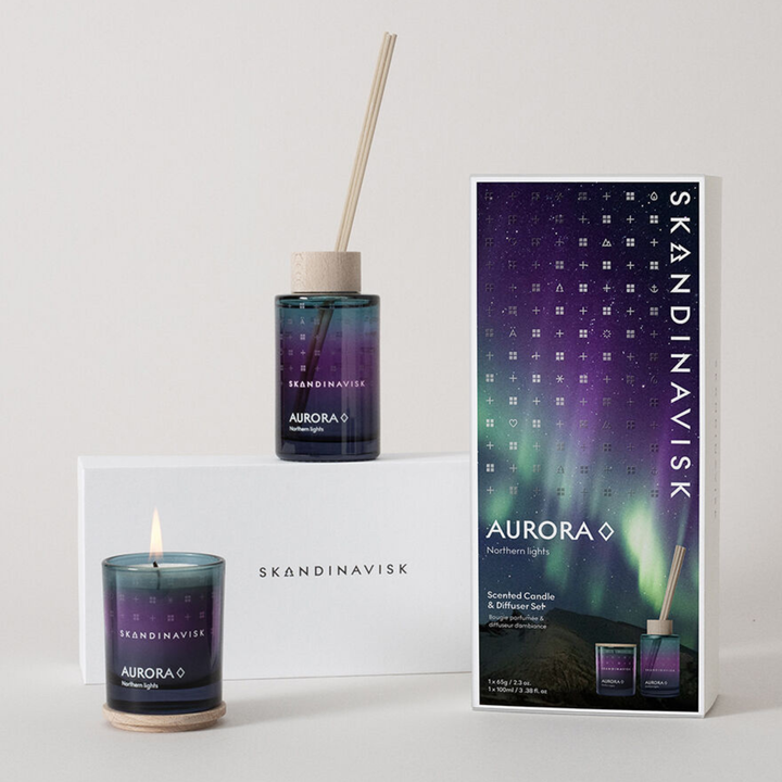 AURORA duftlys- & duftpindesæt
