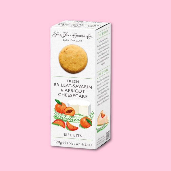 Brillat-Savarin &amp; Apricot Cheesecake Biscuits - 120 g