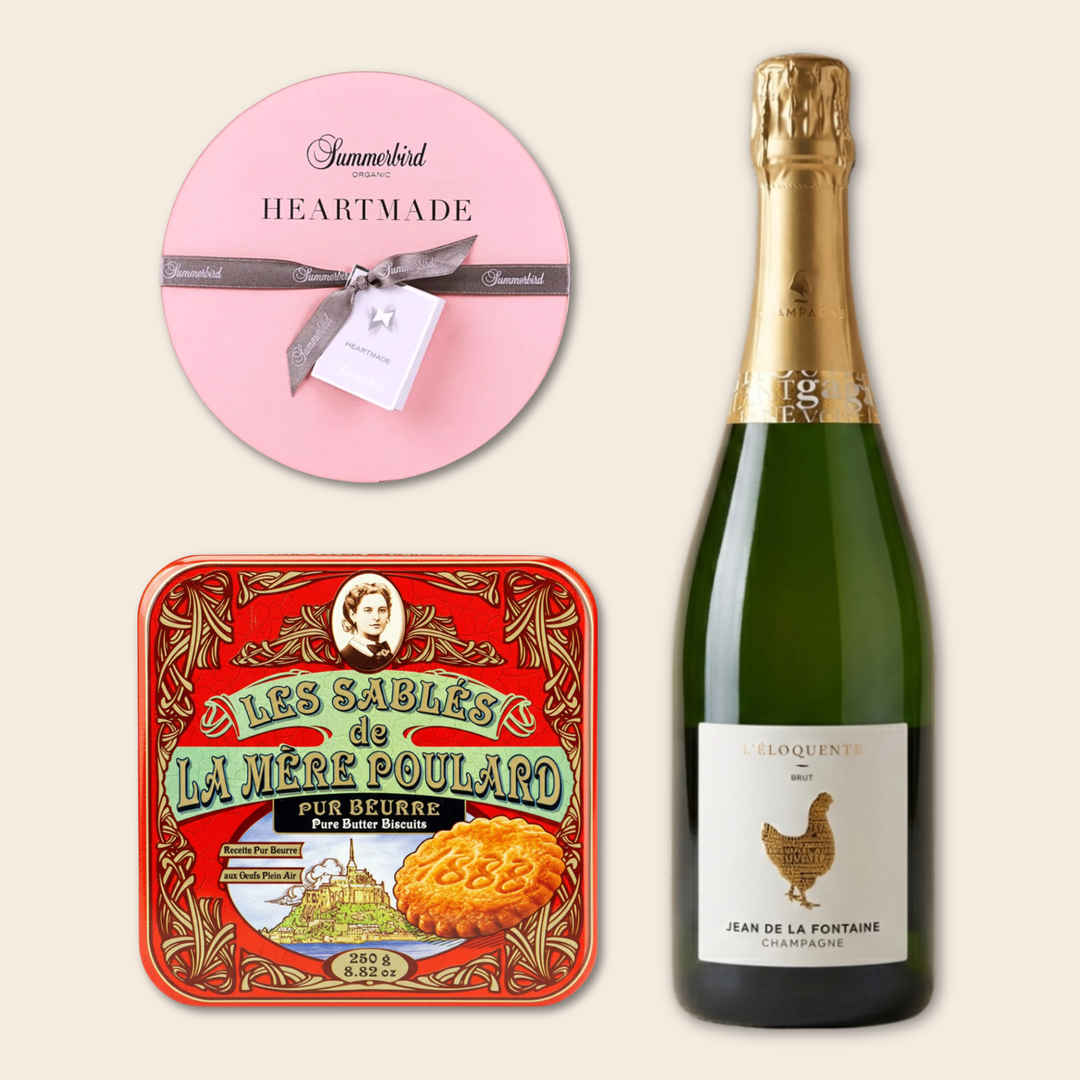 Champagne, Chokolade & Franske Shortbreads 🥂