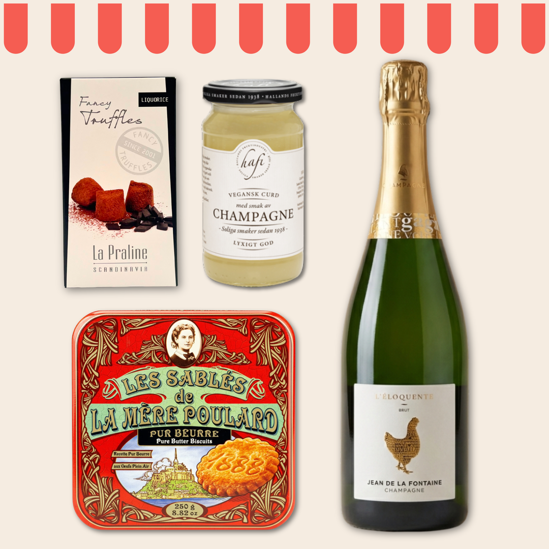 Champagne, Chokolade, Curd & Franske Kiks