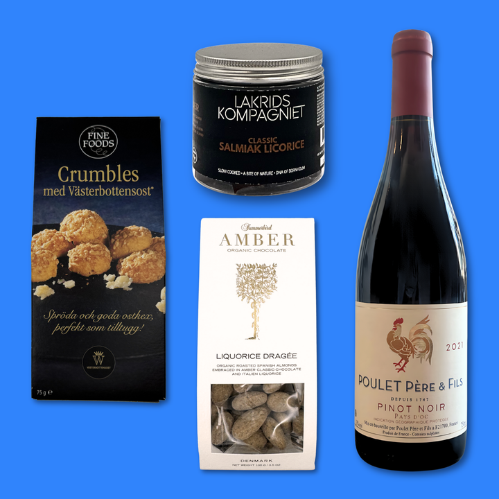 Smagfulde Snacks & Rødvin