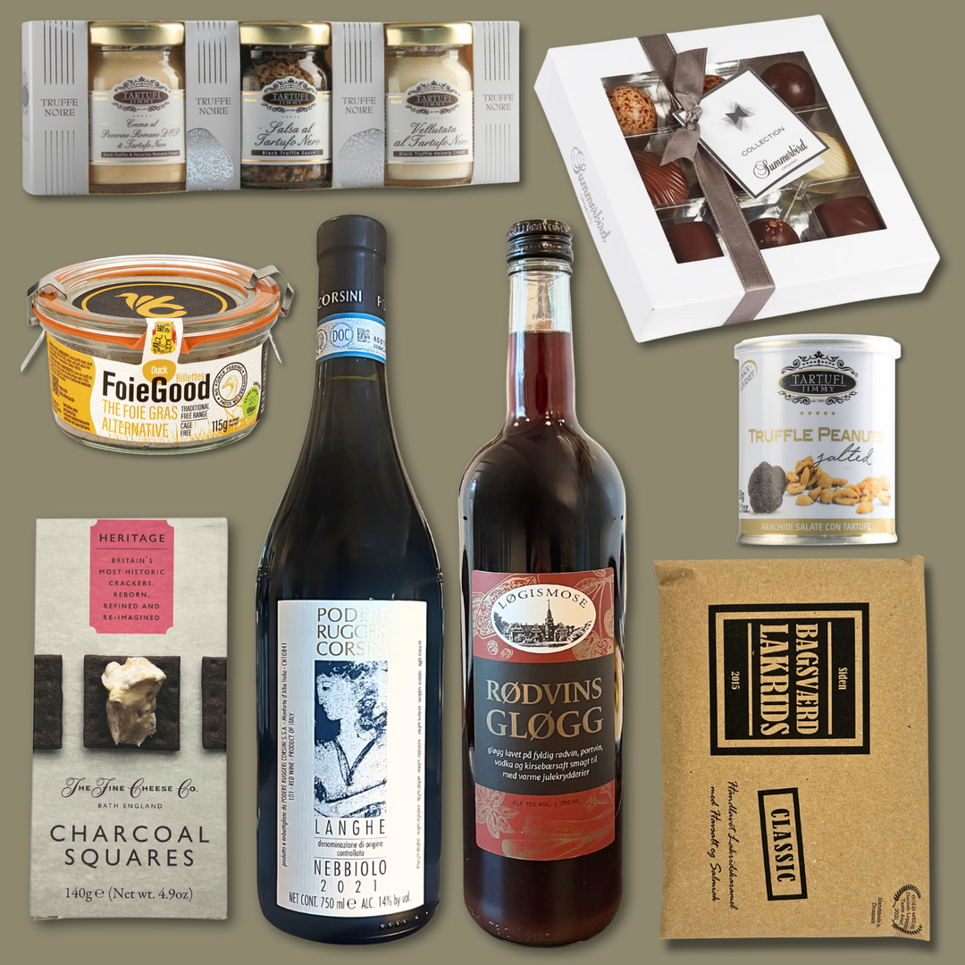 Luksusgave med Vin, Gløgg og Delikatesser