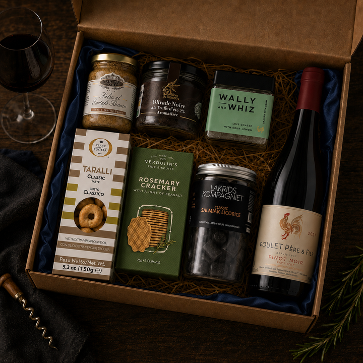 Smagfulde Snacks &amp; Rødvin