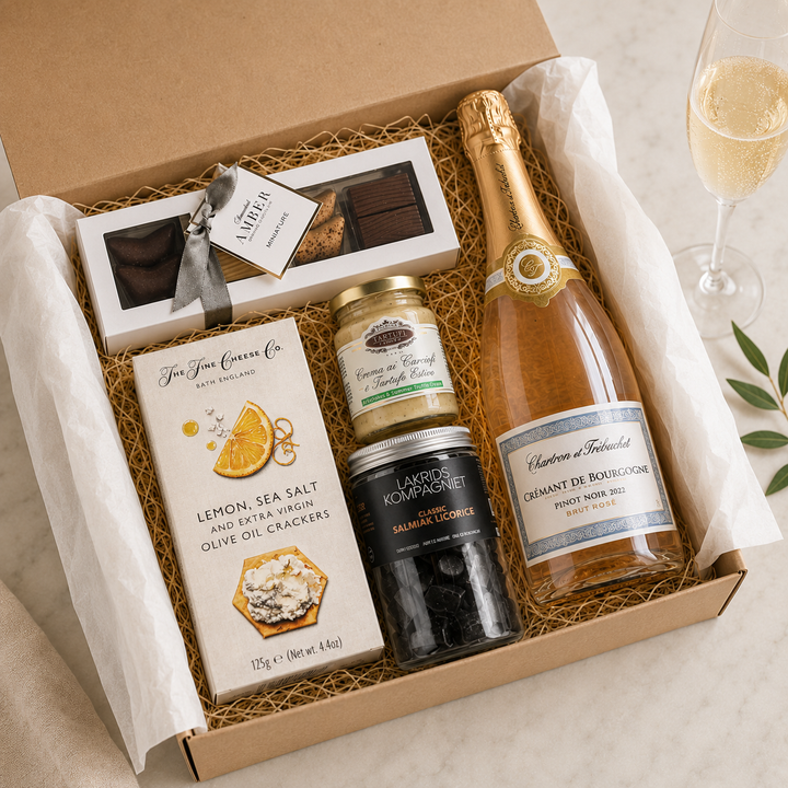 Luksusgave med Crémant & Delikatesser