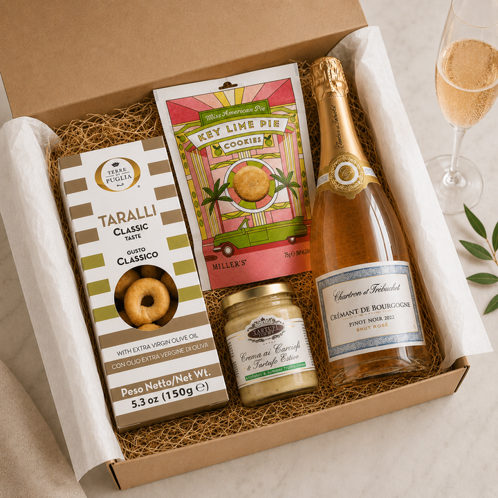 Luksusgave med Crémant &amp; Delikatesser