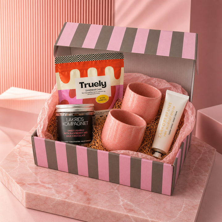 Pink Gift Basket
