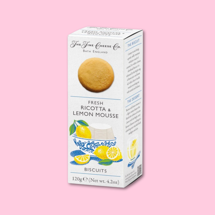 Ricotta &amp; Lemon Mousse Biscuits - 120 g