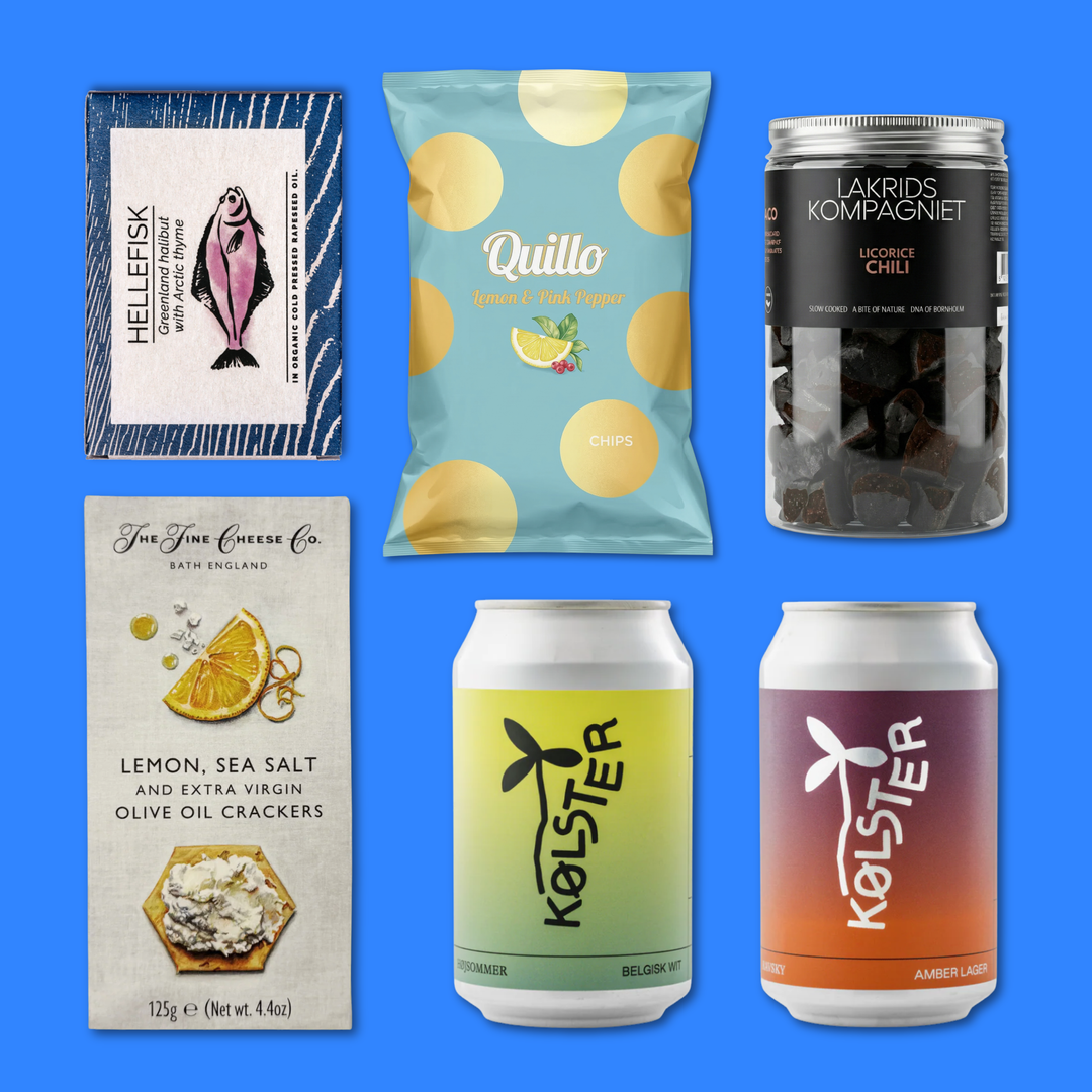 Snackgave med Øl og Lakrids