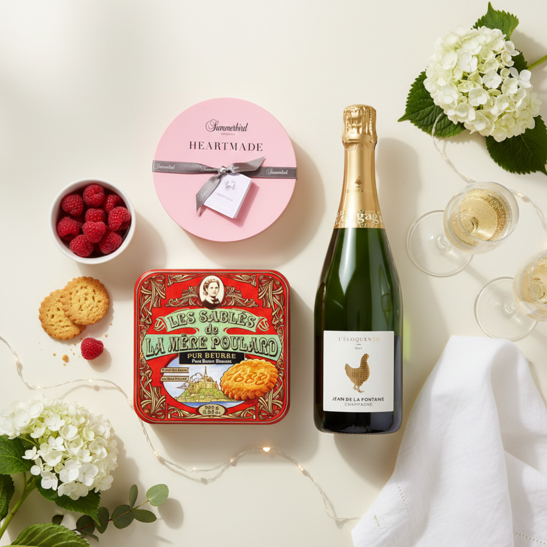 Champagne, Chokolade & Franske Shortbreads 🥂