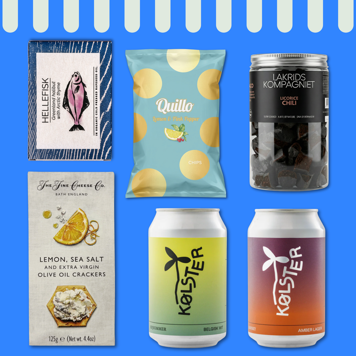Snackgave med Øl & Lakrids
