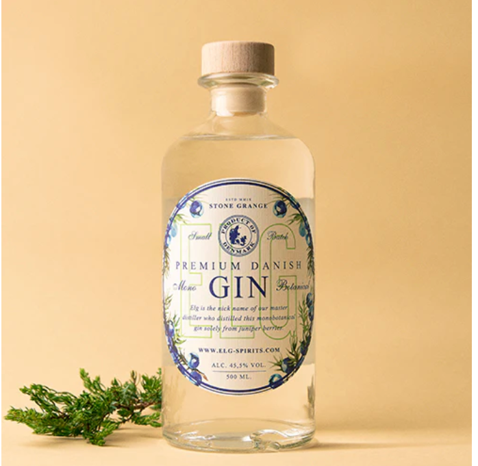 Gin & Tonic-Kit med Elg Mono Botanical og Sigtuna kiks