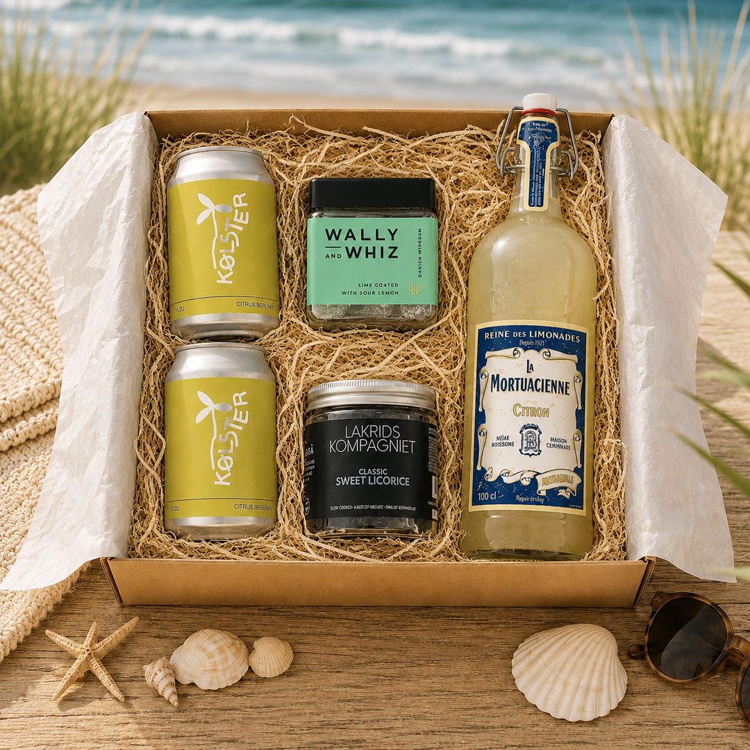 Sommergave med Lemonade, Øl & Søde Fristelser
