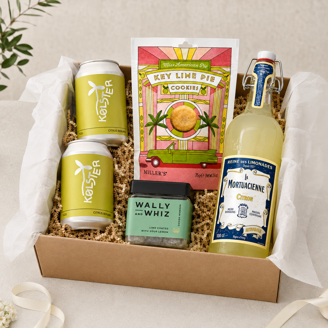 Sommergave med Lemonade, Øl &amp; Søde Fristelser