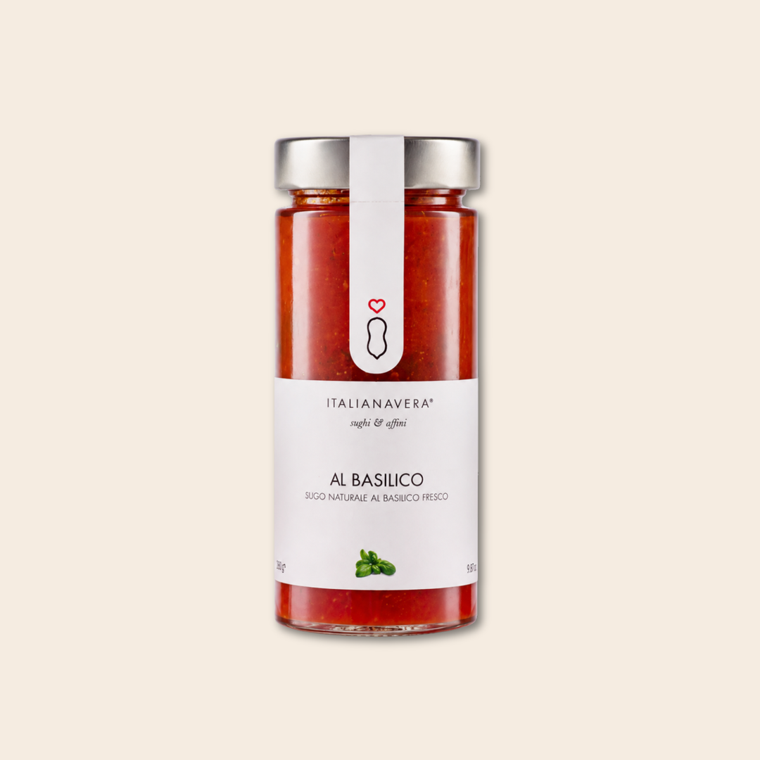 Tomatsauce med Basilikum