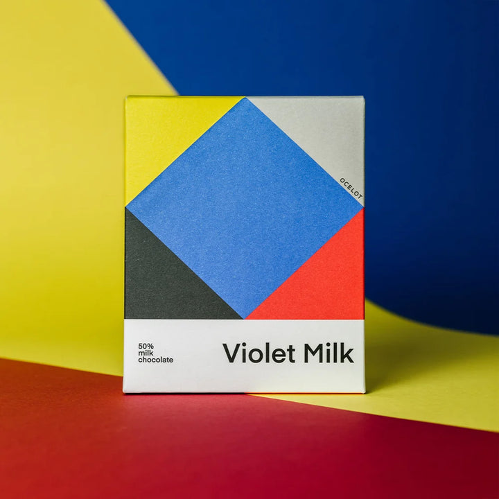 Violet Milk 55% dark milk chokolade