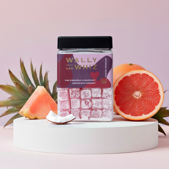 Pink Ananas & Grapefrugt med Kokos - stor æske