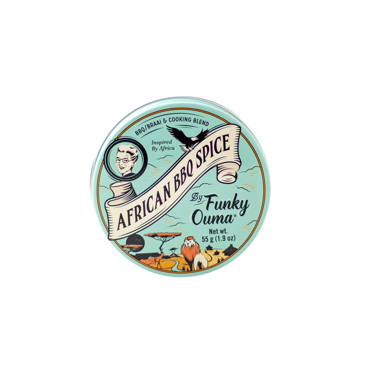 African BBQ Spice - 55 g - låg