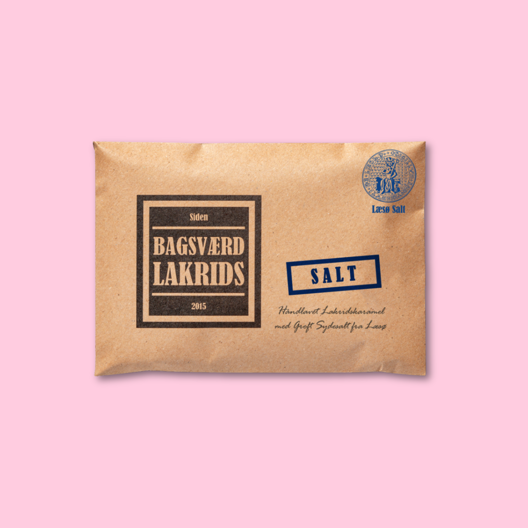 Bagsværd Lakrids Salt 160 g med Læsø sydesalt
