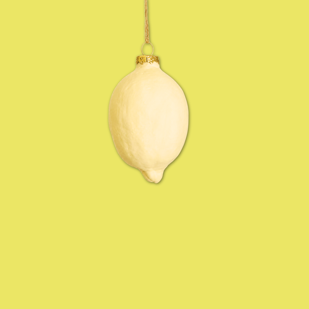 Porcelæns-Citron - Lysegul