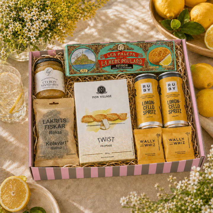 Citrus & Forkælelse Gavekurv