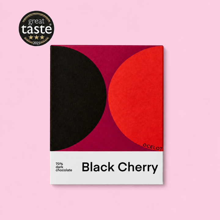 Ocelot Black Cherry chokolade