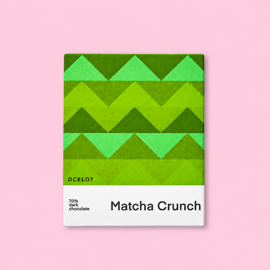 Ocelot Matcha Crunch chokolade