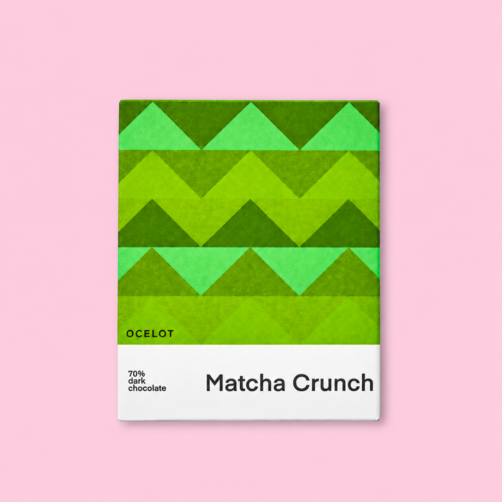 Ocelot Matcha Crunch chokolade