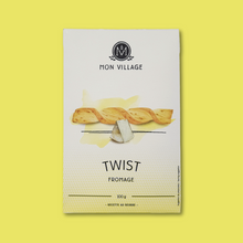 Crispy Twisted Butter Dough Gruyère Cheese Biscuits